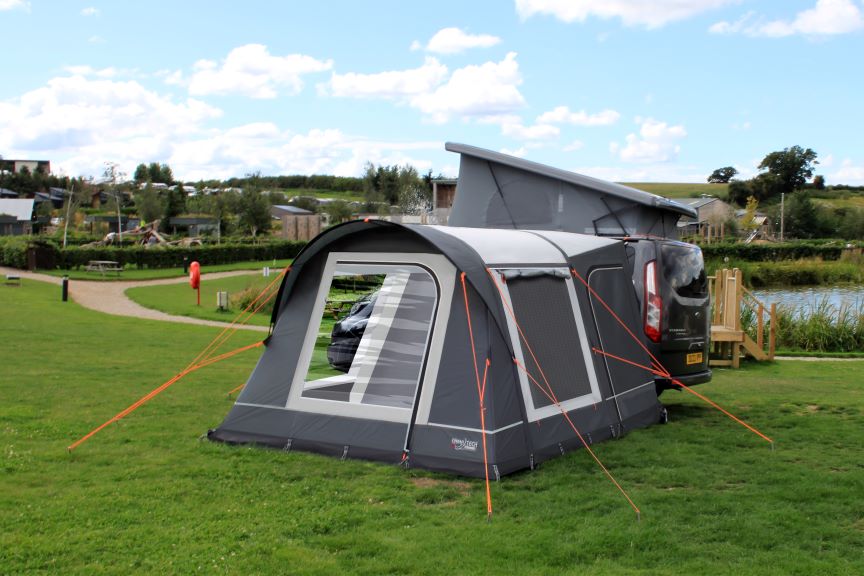 Camptech | Moto Monarch Driveaway Motorhome Air Awning