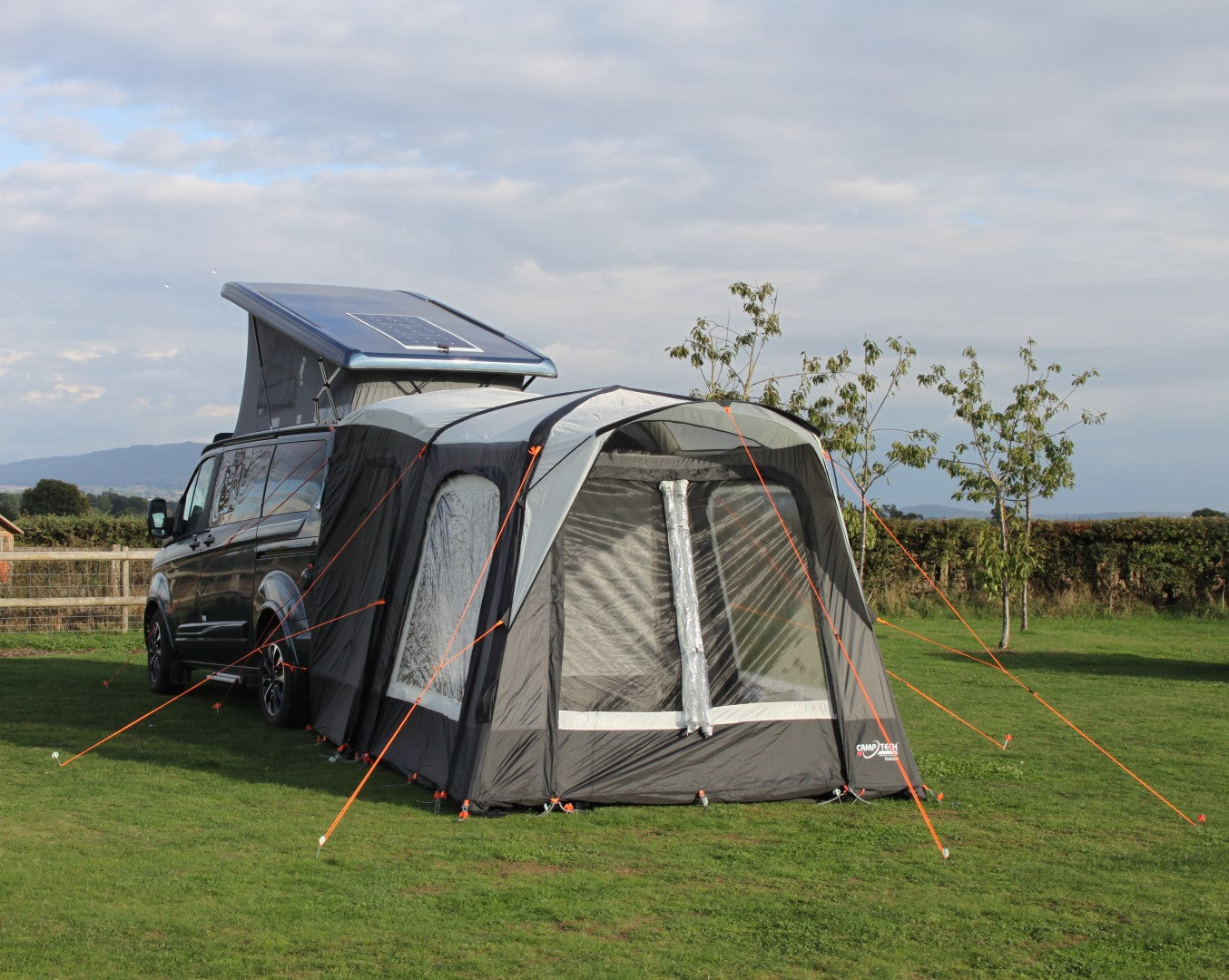 Camptech | Moto Tudor SL931 Drive Away Tailgate Awning | Inc Groundsheet | 160-210cm