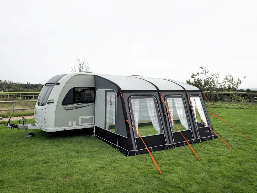 Camptech | Viscount 400 SL929 Premium Air Caravan & Motorhome Awning | Caravans 235 to 250cm | Motorhomes 215 to 250cm (Non Driveaway)