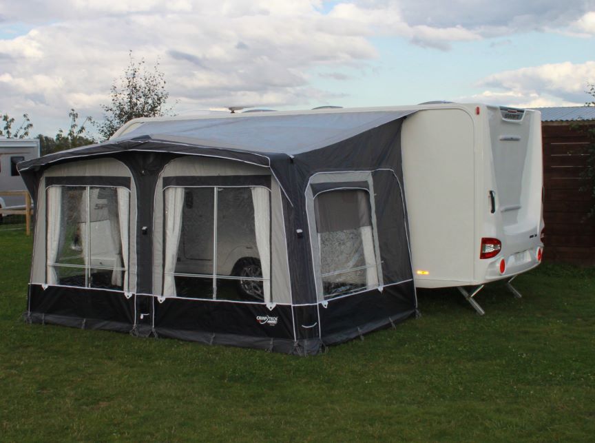 Camptech | Duke DL SL960 Seasonal Air Porch Caravan Awning | 235-255cm