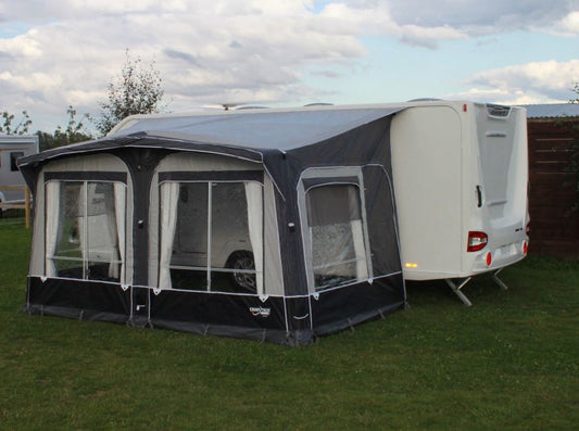 Camptech | Duke DL SL960 Seasonal Air Porch Caravan Awning | 235-255cm